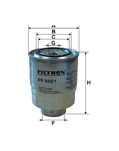 Топливный фильтр Filtron PP855/1