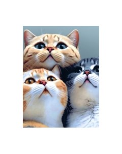 Картина по номерам Школа талантов Котята / 9688705