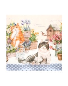 Скатерть Этель Уютные коты / 4645866
