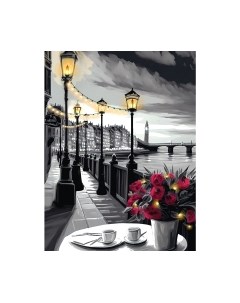 Картина по номерам Набережная / 9688691 Школа талантов