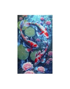 Картина по номерам Красивые карпы / 9688713 Школа талантов