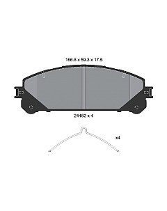 Тормозные колодки Textar 2445201