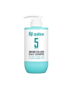 Шампунь для волос Spaklean Amazing Collagen Scalp Shampoo