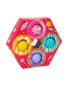 Развивающий игровой набор Крошка Я Пончик. Мячики массажные / 6253463 Крошка я