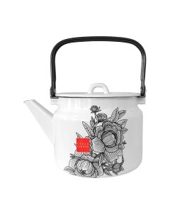 Чайник Лысьвенские эмали Urban flower 2710/4