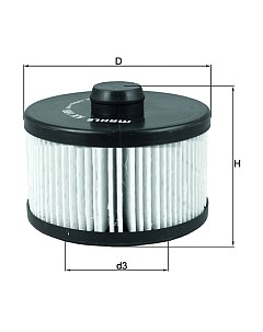 Топливный фильтр Knecht/Mahle KX199D Knecht/mahle