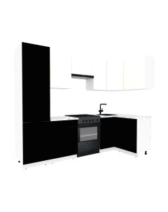 Кухонный гарнитур ВерсоМебель Эко-1 1.2x2.6 правая Версомебель