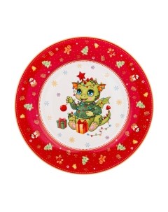 Тарелка закусочная (десертная) Lefard С Новым Годом! 85-1964