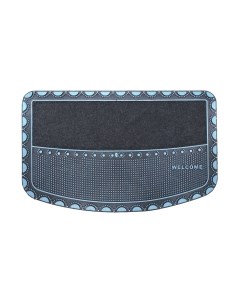 Коврик грязезащитный Akuteks Tekstil Pvc Mat 45x70-PEARL-TURQUOISE-PVCMat