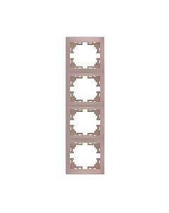 Рамка для выключателей и розеток Lezard Mira 701-0300-154