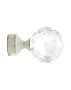 Набор наконечников для карниза Lm Decor YF130 Кристалл 25мм Lm decor