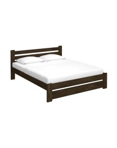 Двуспальная кровать БАМА Массив Палермо 160x200 ольха Бама массив