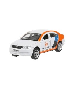 Автомобиль игрушечный Технопарк Skoda Octavia Каршеринг / OCTAVIA-12DEL-WH