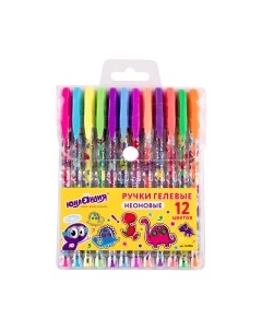 Набор гелевых ручек Юнландия Неон / 142806
