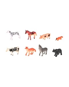 Набор фигурок игровых Играем вместе Дикие и домашние животные / PH990308A15
