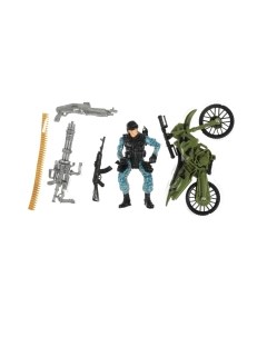 Набор фигурок игровых Играем вместе Набор солдатиков с оружием Росгвардия / 2001Y092-R