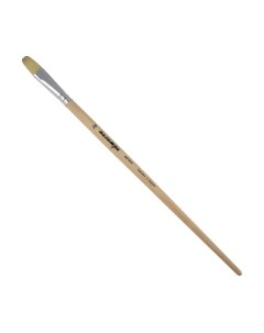 Кисть для рисования ПАЛИТРА Щетина 14 / пЖЩ2-14.02Б Палитра