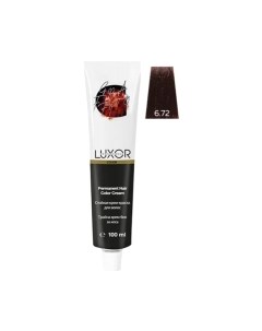 Крем-краска для волос Luxor Professional Стойкая 6.72 Luxor professional