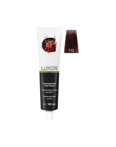 Крем-краска для волос Luxor Professional Стойкая 7.72 Luxor professional
