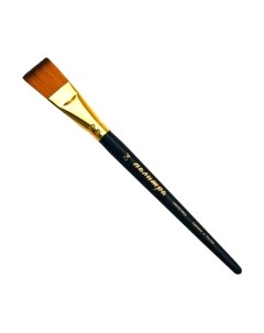 Кисть для рисования ПАЛИТРА Синтетика плоская 24 / пЖS2-24,05Ж Палитра