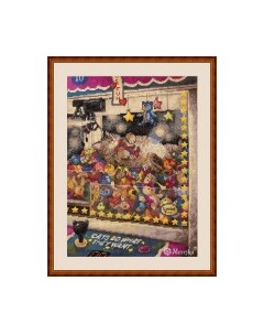 Набор для вышивания Кошки делают то, что хотят / K-196 Merejka