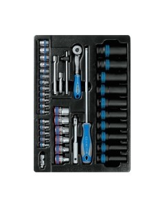 Набор головок слесарных King TONY 9-7540MR King tony