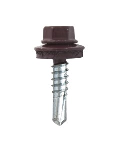 Саморез ЕКТ Кровельный с резиновой прокладкой 4.8х35 сверло PT1 / B009420 Ект