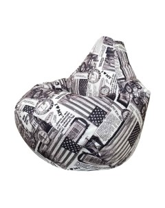 Бескаркасное кресло Flagman Груша Мега XXXL Г3.5-144