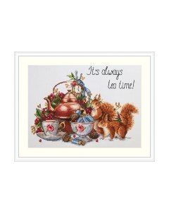 Набор для вышивания Чай всегда вовремя / K-85 Merejka