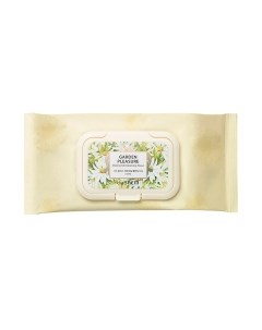 Салфетки для снятия макияжа The Saem Garden Pleasure Chamomile Cleansing Tissue The saem