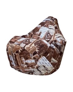 Бескаркасное кресло Flagman Груша Макси XXL Г2.5-173