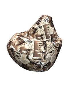 Бескаркасное кресло Flagman Груша Мега XXXL Г3.5-146