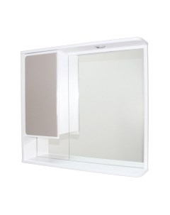 Шкаф с зеркалом для ванной СанитаМебель Этна 17.800 Санитамебель