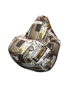 Бескаркасное кресло Flagman Груша Мега XXXL Г3.5-145