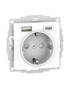 Розетка Systeme (Schneider) Electric AtlasDesign ATN000132 Systeme (schneider) electric