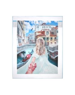 Набор алмазной вышивки Школа талантов Романтика Венеции / 7636277