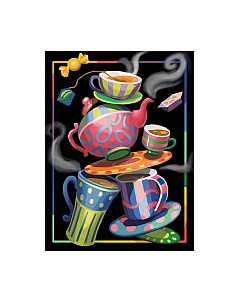 Набор алмазной вышивки Чайная фантазия / АЖ-1581 Алмазная живопись