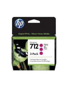 Комплект картриджей HP 712 (3ED78A) Hp