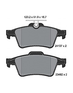 Тормозные колодки 2413701 Textar