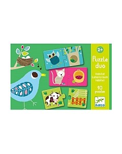 Развивающая игра Djeco Где живет? / 08164