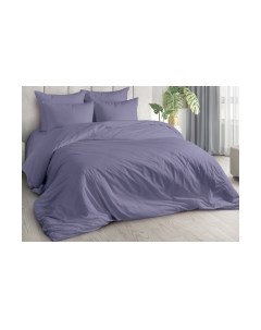Комплект постельного белья Milanika Фиалка 2сп с европростыней Миланика