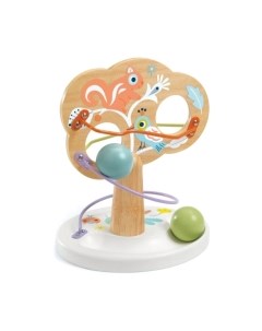 Развивающая игрушка Djeco Кугельбан Дерево пастель / 06122