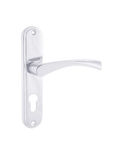 Ручка дверная Аллюр 103-1 55мм CP