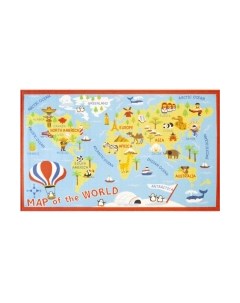 Коврик грязезащитный SunStep World Map 80х133 / 37-991 Sunstep