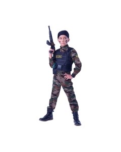 Костюм карнавальный Спецназ / 2051 к-18-28-110 Пуговка
