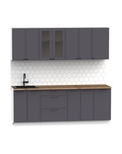 Кухонный гарнитур Лион-17 В-1 2.2м Интермебель