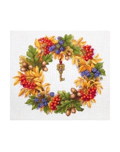 Набор для вышивания Осенний веночек / K-99 Merejka