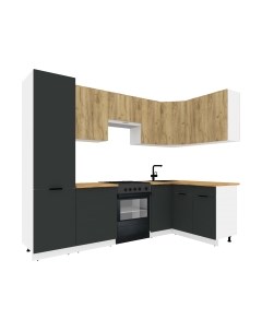 Кухонный гарнитур ВерсоМебель Эко-2 1.4x2.7 правая Версомебель