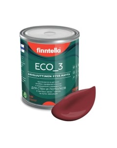 Краска Eco 3 Wash and Clean Viininpu / F-08-1-1-FL130 Finntella