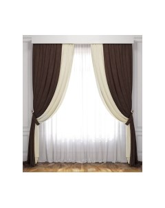 Комплект штор Pasionaria Латур 480x240 с подхватами